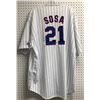Image 2 : Chicago Cubs Sammy Sosa #21 Russell Athletic Genuine Merchandise baseball jersey (size 3XL)