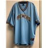 Image 1 : Milwaukee Brewers Cooperstown Collection Majestic baseball jersey (size 4X)