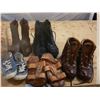 Image 2 : "Adventure Mystery Movie" - 8 boxes of misc. set dec items includes hangers/ clothing/ shoes/ wicker