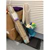 Image 2 : "Motherland: Fort Salem" - Approx. 15 boxes of misc. set dec items includes pillows/ electronics/ fl