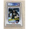 Image 1 : 1981 Topps #5 Ray Bourque Boston Bruins NHL collectible trading card