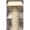 Image 2 : "Motherland: Fort Salem" - Vintage Corinthian column carved resin (approx. 31in tall x 9in wide)