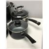 Image 2 : Group of 4 nonstick cooking pots