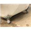 Image 2 : Original antique clawfoot tub - Very heavy (approx. 70in wide x 31 1/2in depth x 26in high)