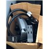 Image 2 : Large group of office misc. - Cables/ laptop chargers/ recycle bins etc.