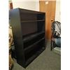 Image 1 : Black Bookshelf 4 ft tall by 3 ft wide