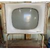 Image 1 : RETRO SYLVANIA TUBE TELEVISION - 15 x 33 x 36in