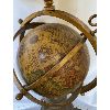 Image 2 : DECORATIVE GLOBE LAMP - 41in TALL