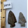 Image 1 : LOT OF 2 - EARLY NATIVE STONE ARROWHEADS 