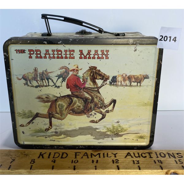 THE PRAIRIE MAN LUNCH BOX - REPRO