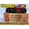 Image 1 : MARX GIANT REVERSING TIN TRACTOR TRUCK W/ ORIGINAL BOX
