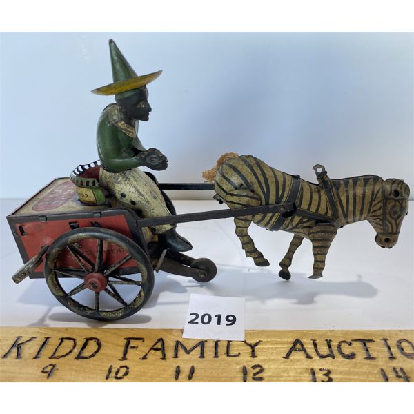 LEHMANN DARE DEVIL #752 WIND-UP TIN TOY - MADE IN GERMANY