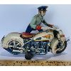 Image 2 : MODERN TOYS JAPAN BATTERY OPERATED TIN POLICE MOTORCYCLE RIDER