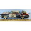Image 1 : P.D. HIGHWAY PARTROL OLDSMOBILE TIN FRICTION CAR - ICHIKO JAPAN