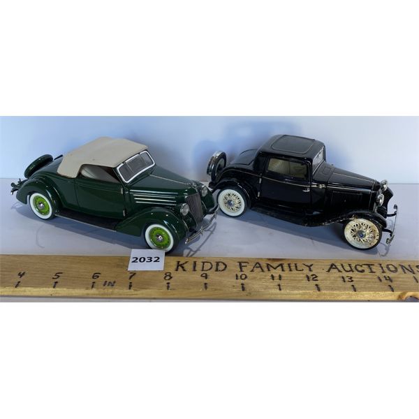 LOT OF 2 - 1/24 SCALE DIECAST CARS