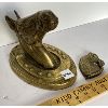 Image 1 : LOT OF 2 - BRASS HORSE WALL HANGINGS 