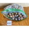 Image 1 : BAG LOT VINTAGE CLAY MARBLES