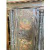Image 4 : ANTIQUE EUROPEAN MOTIF CABINET - 18.5 x 29 x 59in