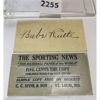 Image 2 : LOT OF 2 - BABE RUTH "THE SPORTING NEWS" BOSTON RED SOX BASEBALL CARDS