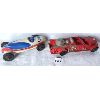 Image 2 : LOT OF VINTAGE RUBBER/ PLASTIC TOYS - INCL VICEROY CAR