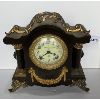 Image 1 : ANSONIA NEW YORK CAST(?) METAL MANTLE CLOCK 