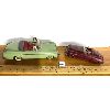 Image 1 : LOT OF 2 - SCHUCO #4003 AND #5720 TIN CARS 