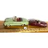 Image 2 : LOT OF 2 - SCHUCO #4003 AND #5720 TIN CARS 