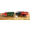 Image 1 : LOT OF 2 - MINIC TOYS WIND-UP TIN TRUCKS