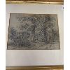 Image 2 : LOT OF 2 - PENCIL SKETCHES - P. SINCLAIR - 14x16 INCHES FRAMED