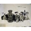 Image 2 : JOB LOT - WILLIAM HEWISON (1925-2002) - BRITISH CARTOON PENCIL SKETCHES - APPROX 11.5x17 INCHES