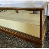 Image 6 : LOT OF 2 - ANTIQUE DISPLAY CABINETS W/ ILLUMINATION 71x28x42 INCHES 