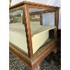 Image 7 : LOT OF 2 - ANTIQUE DISPLAY CABINETS W/ ILLUMINATION 71x28x42 INCHES 