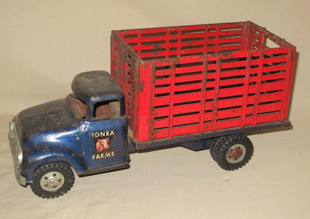 Tonka High Rack Images 1957 Tonka High Stake Rack Livestock Truck