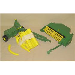 (2) JD Implements--Mower Conditioner & Forage Harvester