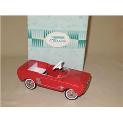 Hallmark Kiddie Car Classics '64 1/2 Ford Mustang Pedal Car 1/8th? Scale