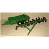 Image 1 : (2) JD Implements--Spreader & 6b Plow