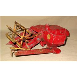 Reuhl Massey-Harris Clipper Pull Type Combine to restore