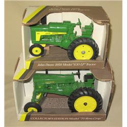 (2) JD Tractors--70 wide front & 630LP nf