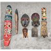 Image 1 : Collection of Indigenous Tribal Masks