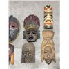 Image 2 : Collection of Indigenous Tribal Masks