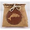 Image 1 : Athabascan Indian Made Birch Bark Basket