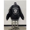 Image 4 : Las Vegas Raiders Leather NFL Jacket
