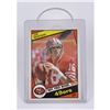 1984 Topps Joe Montana 49ers Football Card