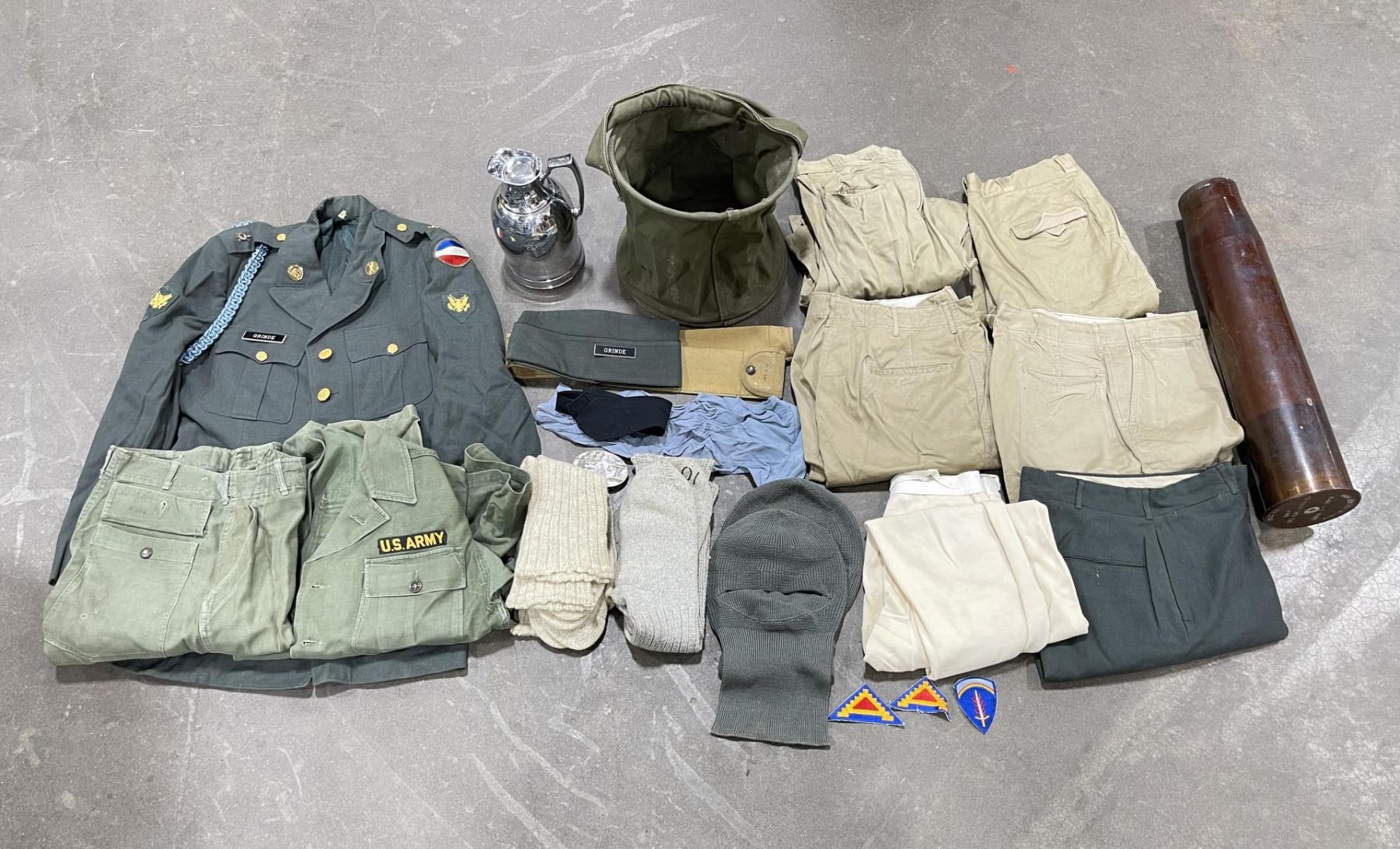 Collection of Vietnam War Clothing US Army