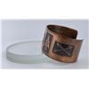 Image 2 : 1960s Bell Trading Post Copper Bracelet