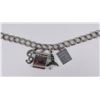 Image 2 : Sterling Silver Charm Bracelet