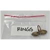 Image 6 : Old Pawn Navajo Sterling Silver Coral Ring