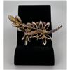 Image 2 : Rhinestone Flower Brooch