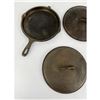 Image 2 : Collection of Cast Iron Skillet Pan Lids
