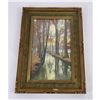 Image 1 : Antique Arts and Crafts Forest Print